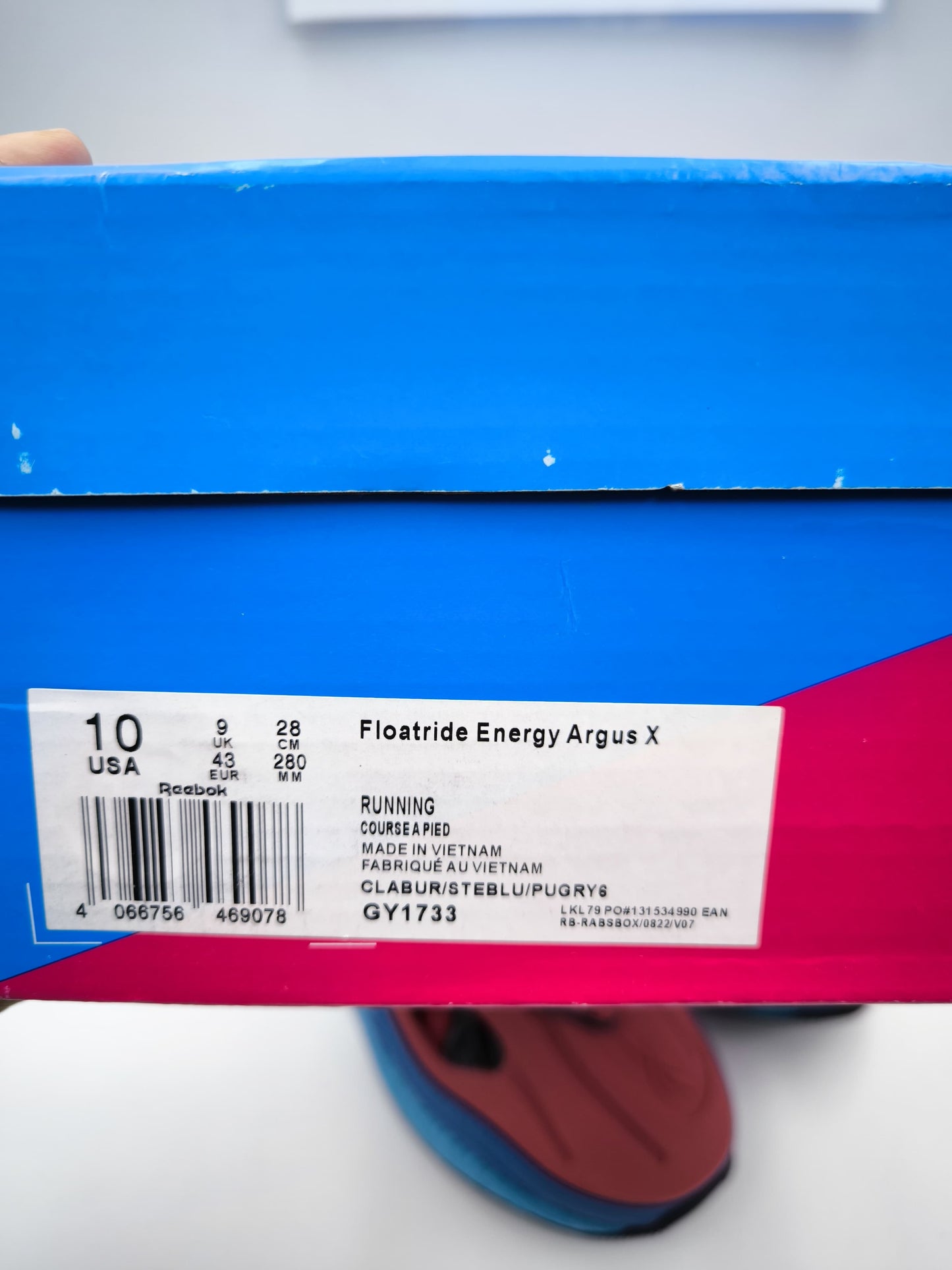 Rbok Floatride Energy Argus X (Red Blue)