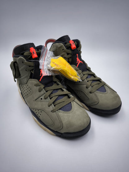 AJ 6 X Travis Scott Olive (GID)