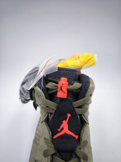 AJ 6 X Travis Scott Olive (GID)