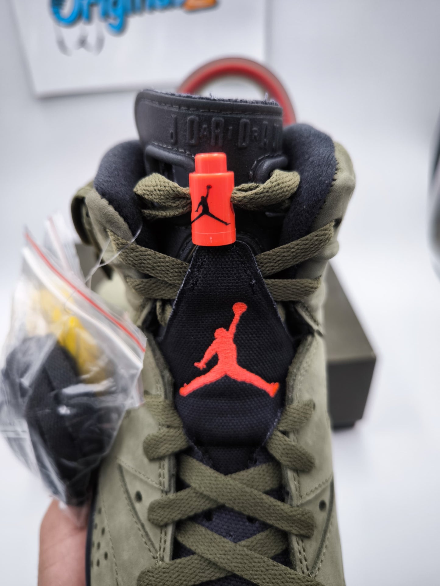 AJ 6 X Travis Scott Olive (GID)